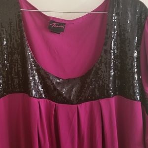 Torrid Purple Dress Size 4